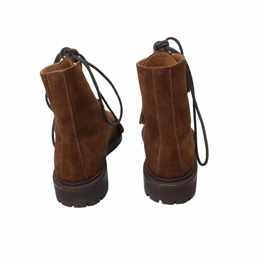 Vintage Ralph Lauren Polo Country Boots Brown Suede 90s‎ 9B - Picture 9 of 16